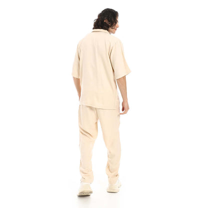 Linen Shirt & Pants Set