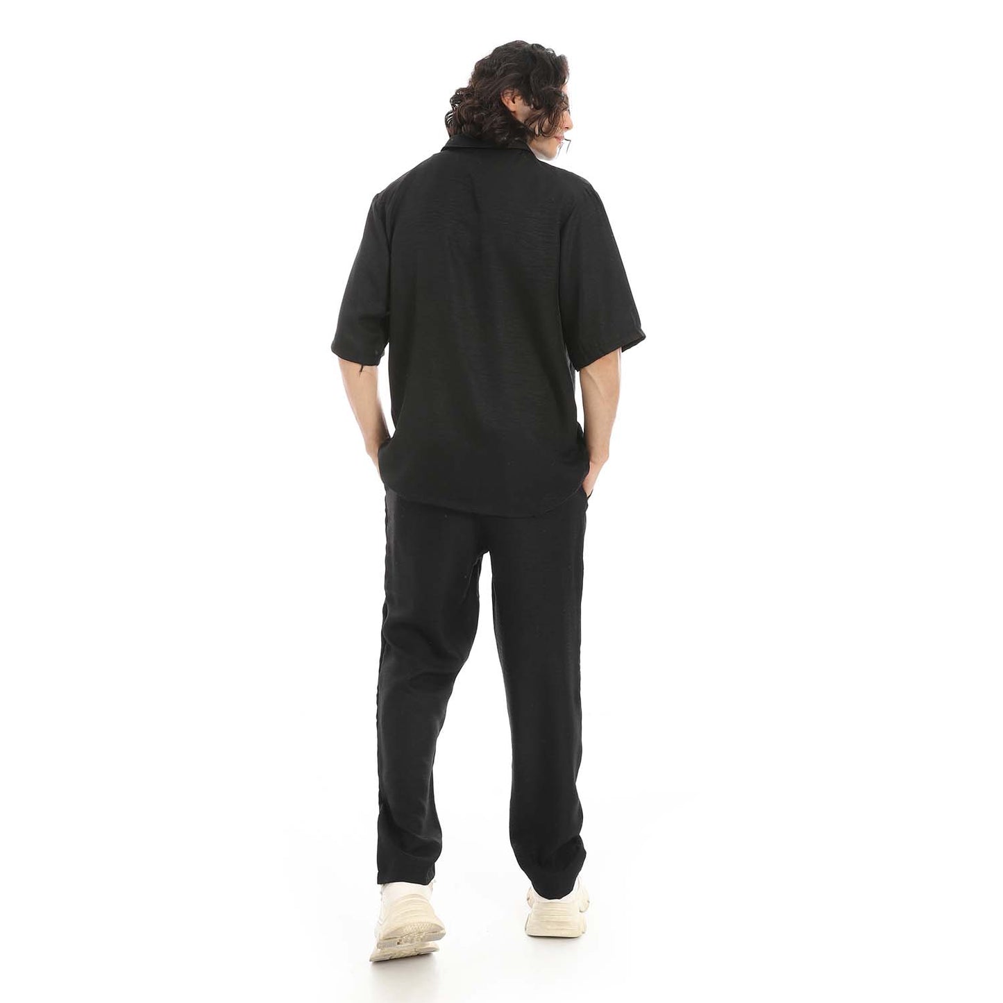 Linen Shirt & Pants Set