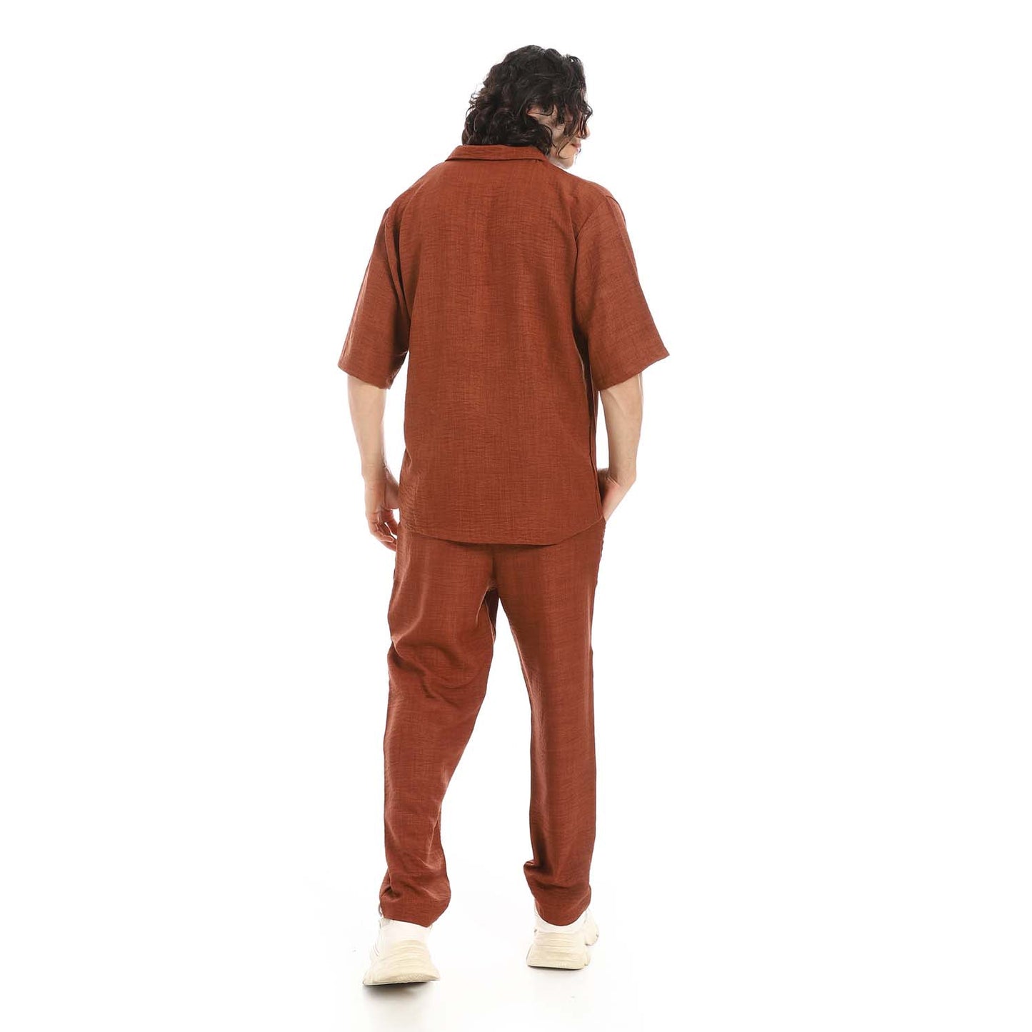 Linen Shirt & Pants Set