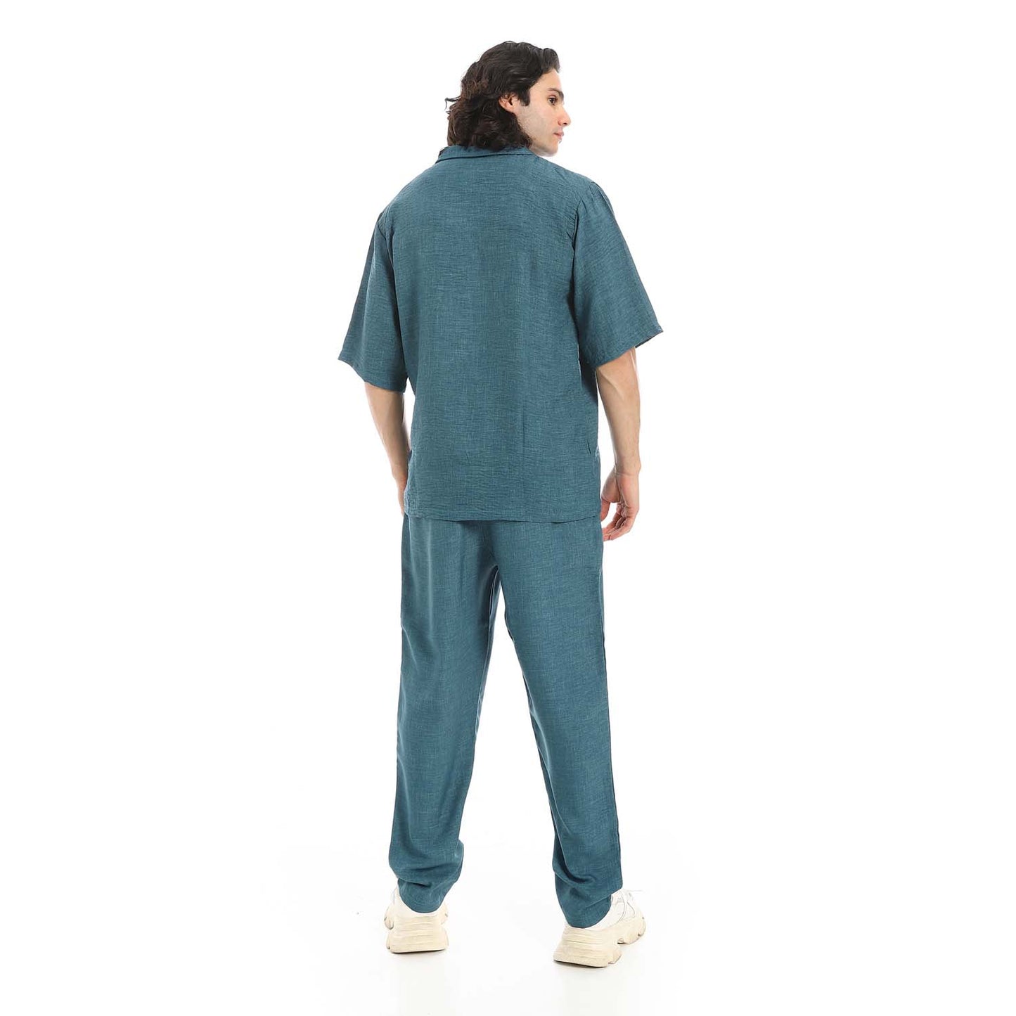 Linen Shirt & Pants Set