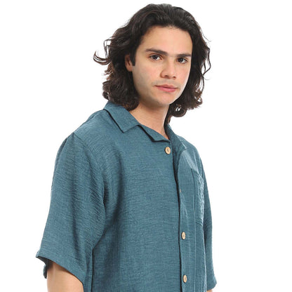 Linen Shirt & Pants Set