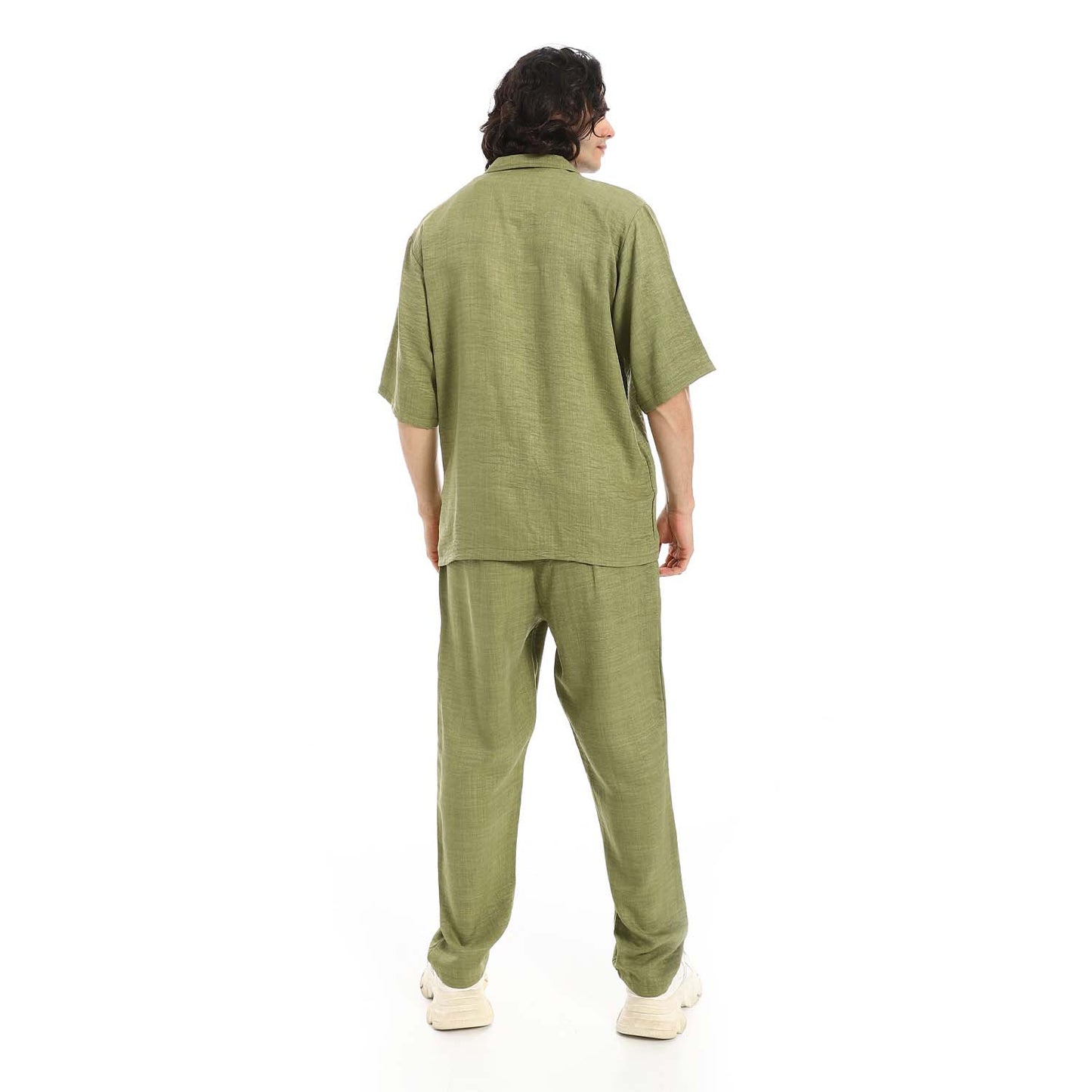 Linen Shirt & Pants Set