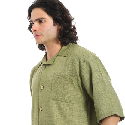 Linen Shirt & Pants Set