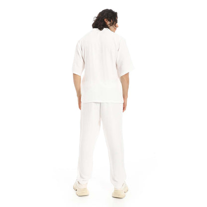 Linen Shirt & Pants Set
