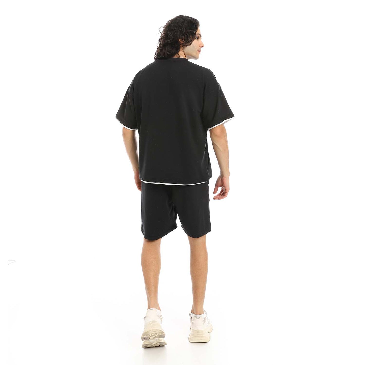 Printed T-Shirt & Shorts Set