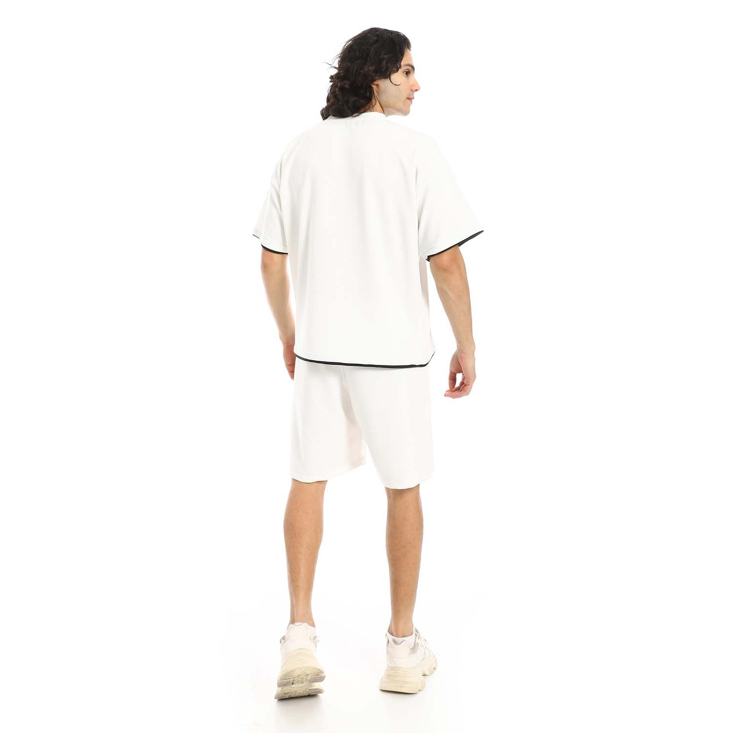 Printed T-Shirt & Shorts Set