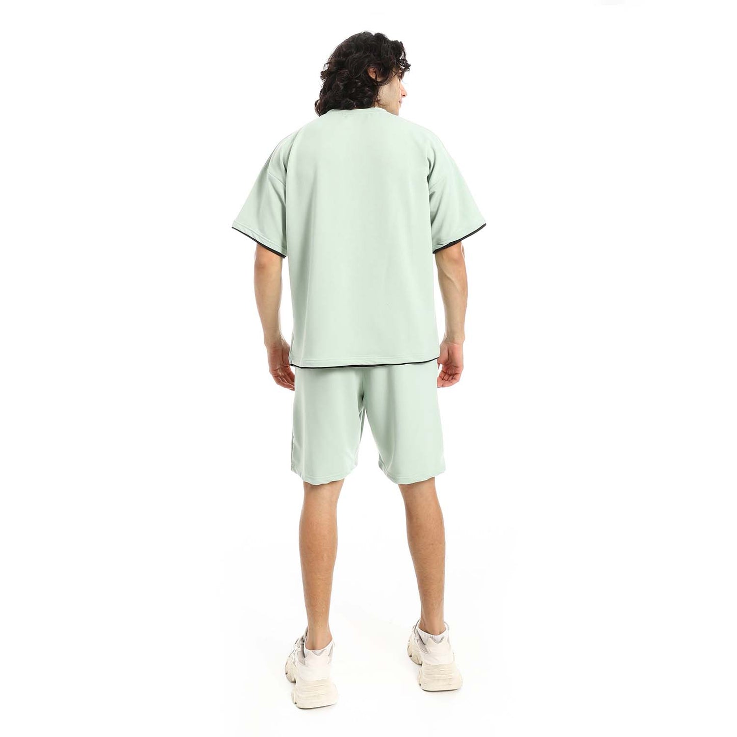 Printed T-Shirt & Shorts Set