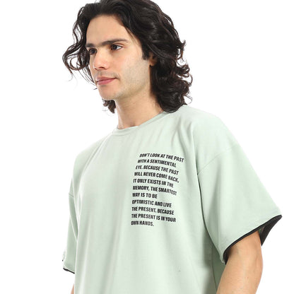 Printed T-Shirt & Shorts Set