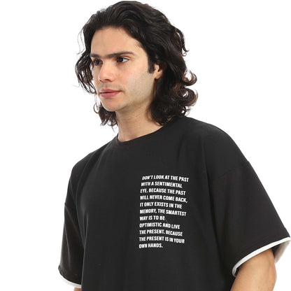 Printed T-Shirt & Shorts Set