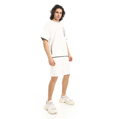 Printed T-Shirt & Shorts Set