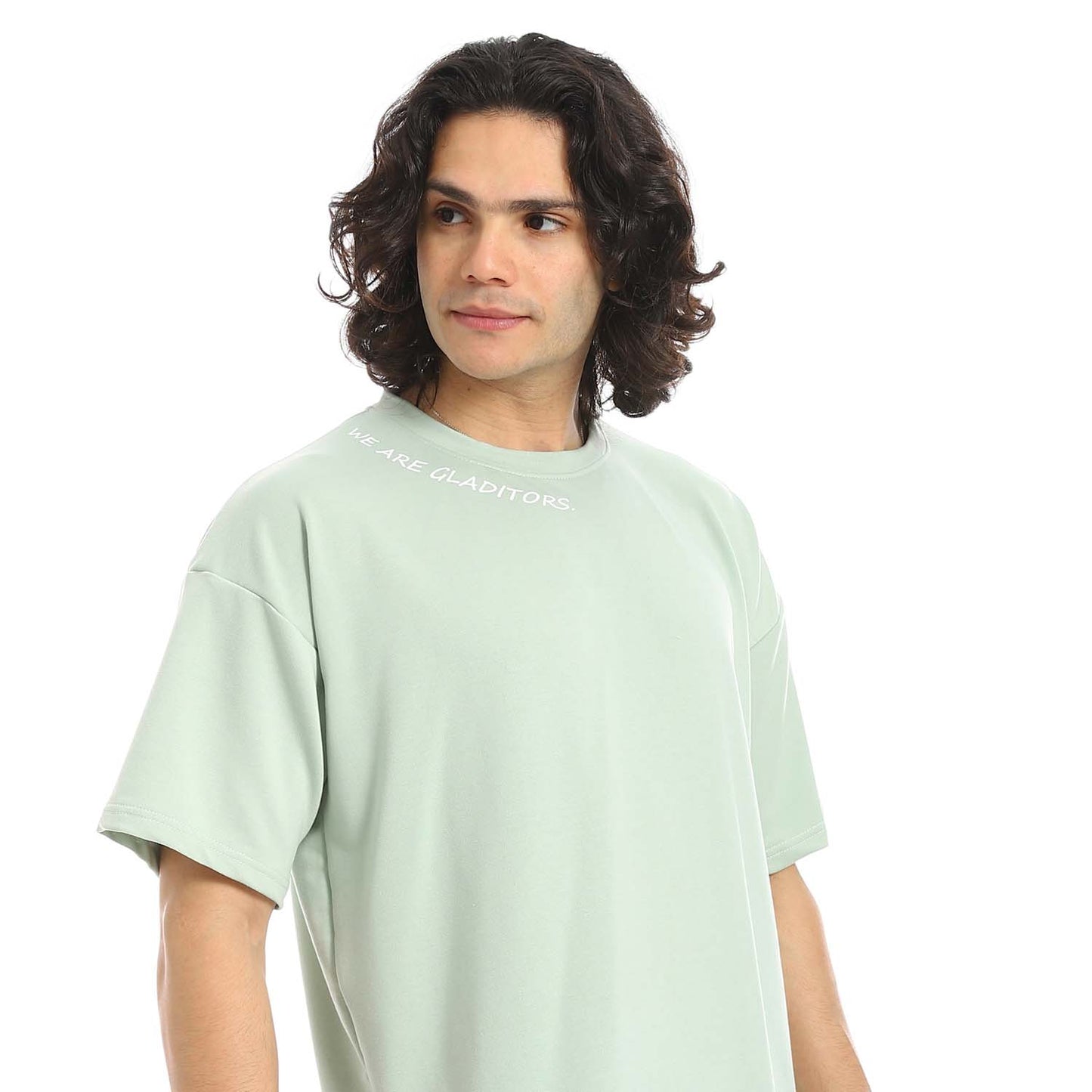 Back Printed T-Shirt & Pants Set