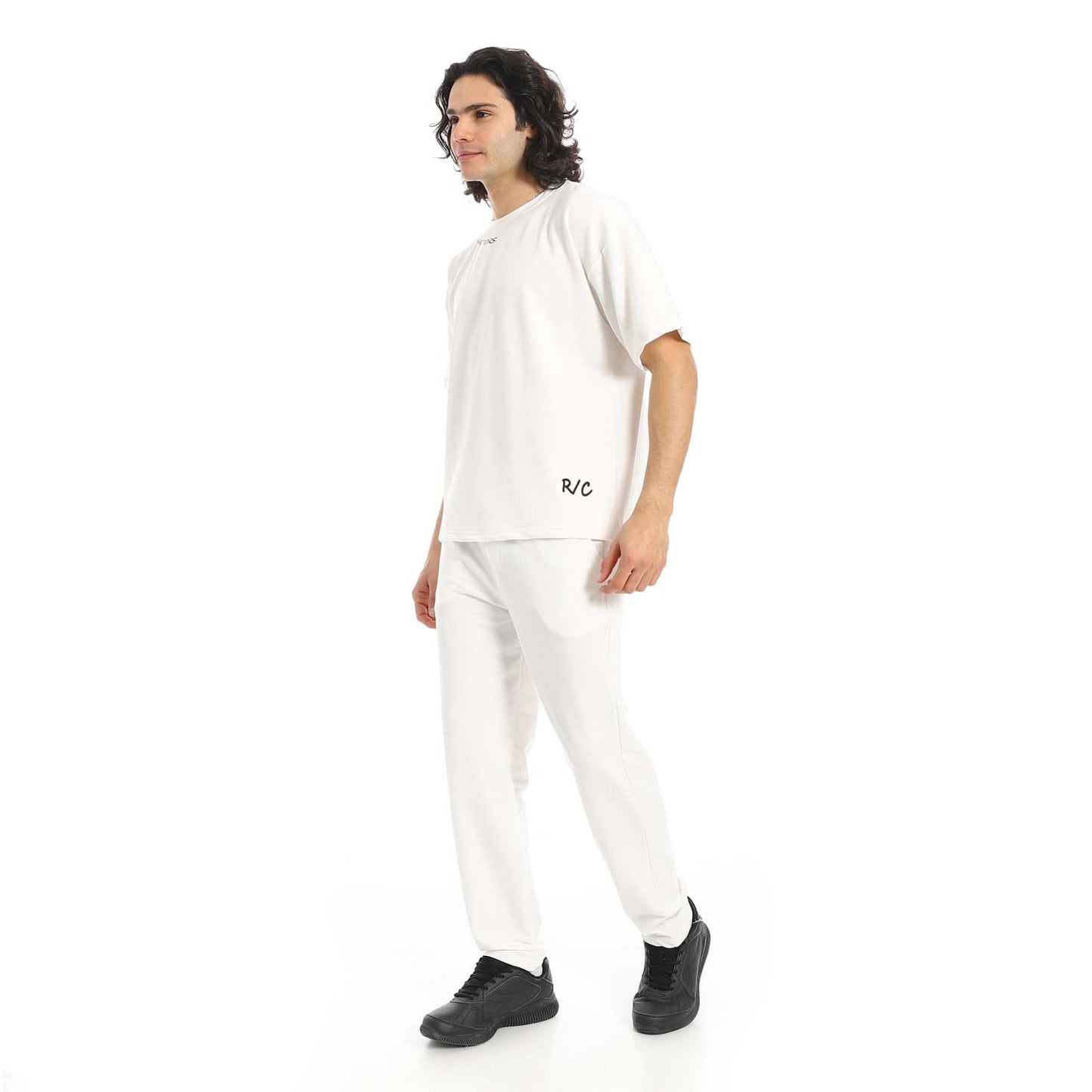 Back Printed T-Shirt & Pants Set