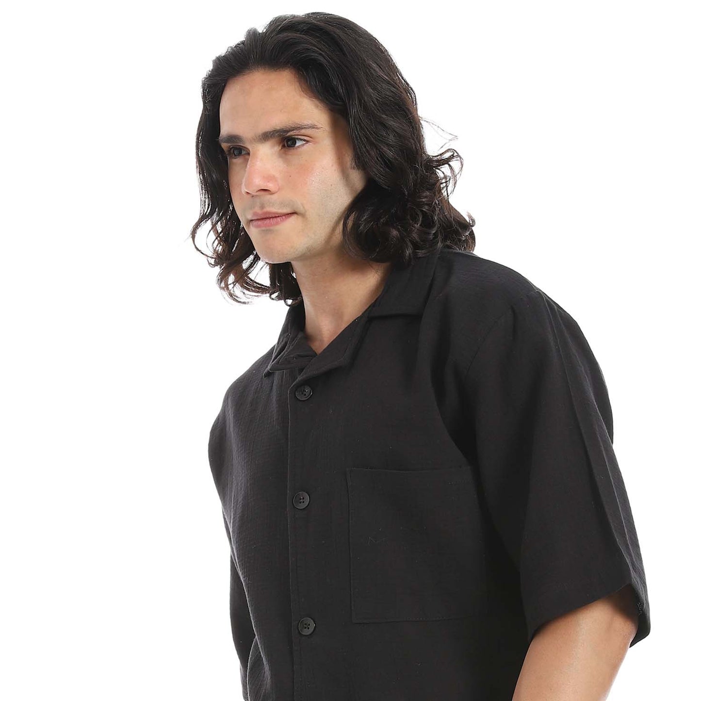 Heavy Linen Shirt & Pant Set - طقم كتان ثقيل مكون من قميص وبنطلون