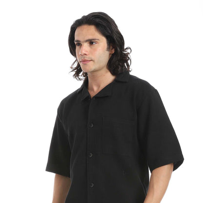 Heavy Linen Shirt & Short Active Set