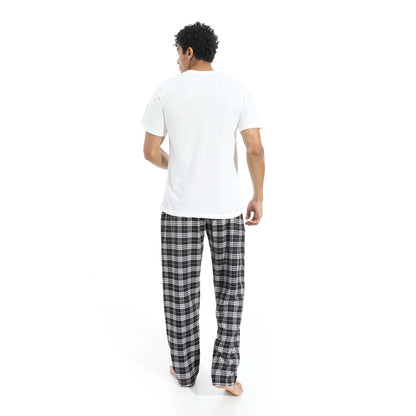 T-shirt & Pants Pajama Set