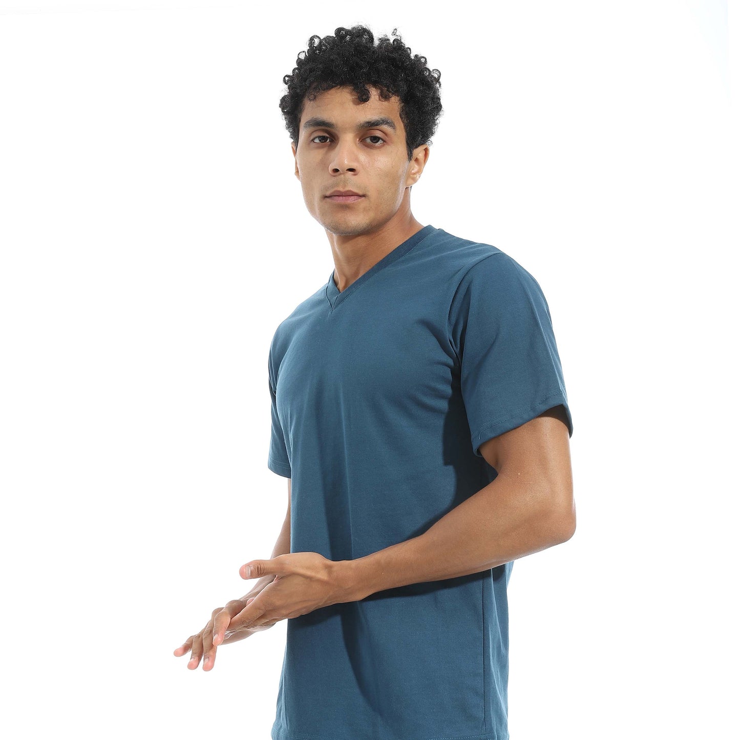 Plain T-shirt & Short Pajama Set