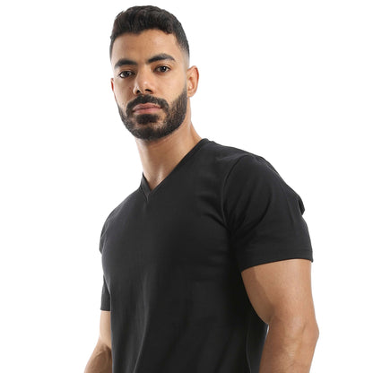 T-shirt & Checkered Short Pajama