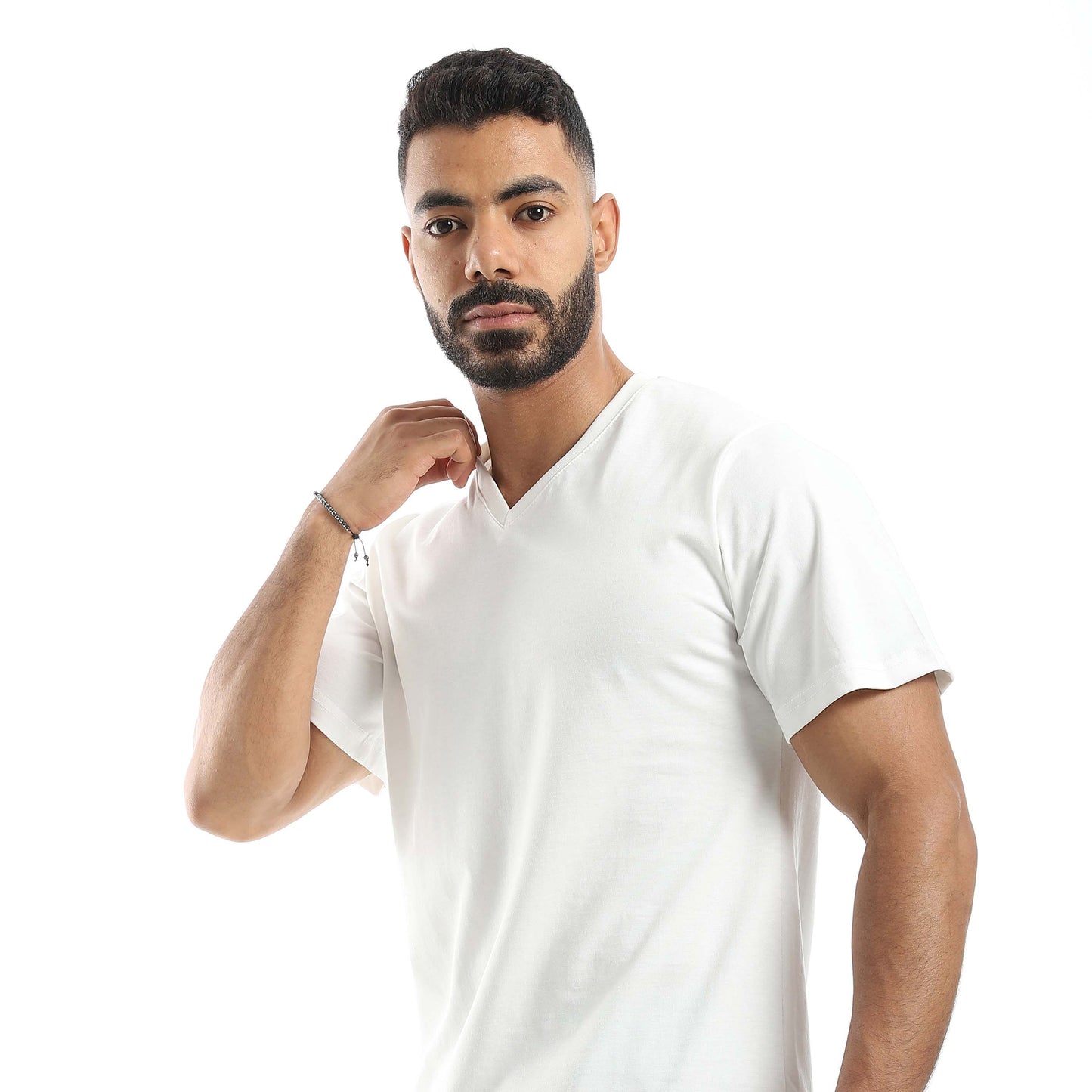 T-shirt & Checkered Short Pajama