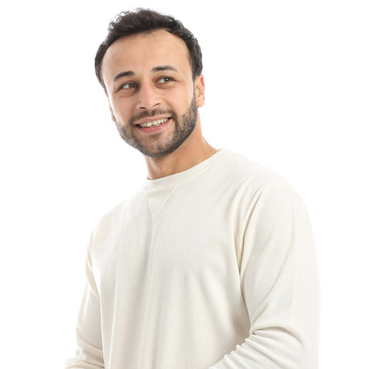 Round Neck Pajama with Checkered Pants