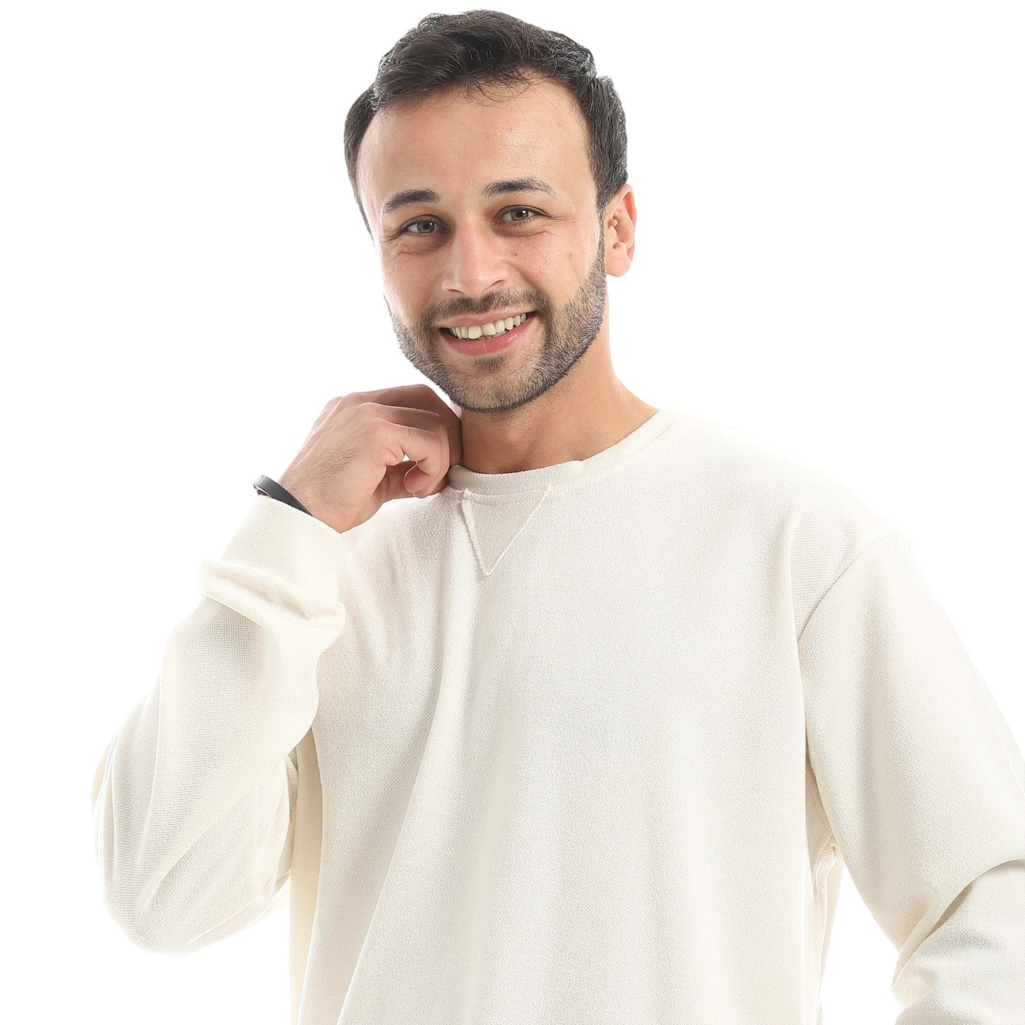 Set Of Sweatshirt And Baggy Elastic Pants