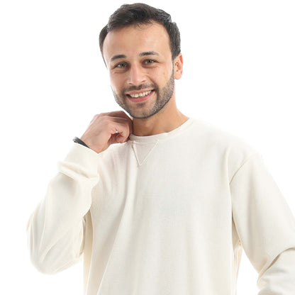 Set Of Sweatshirt And Baggy Elastic Pants