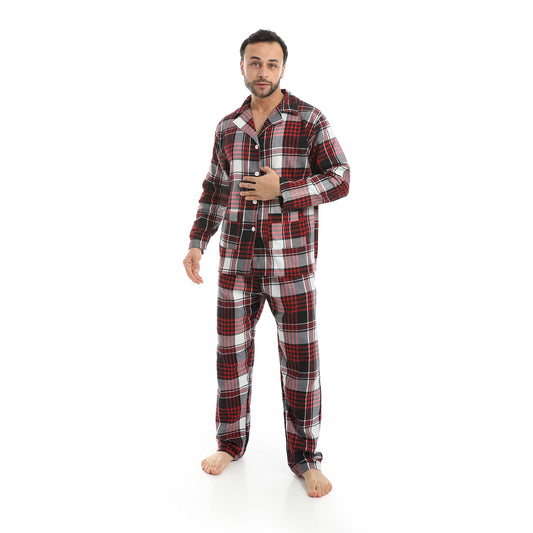 Red Classic Checkered Pajama
