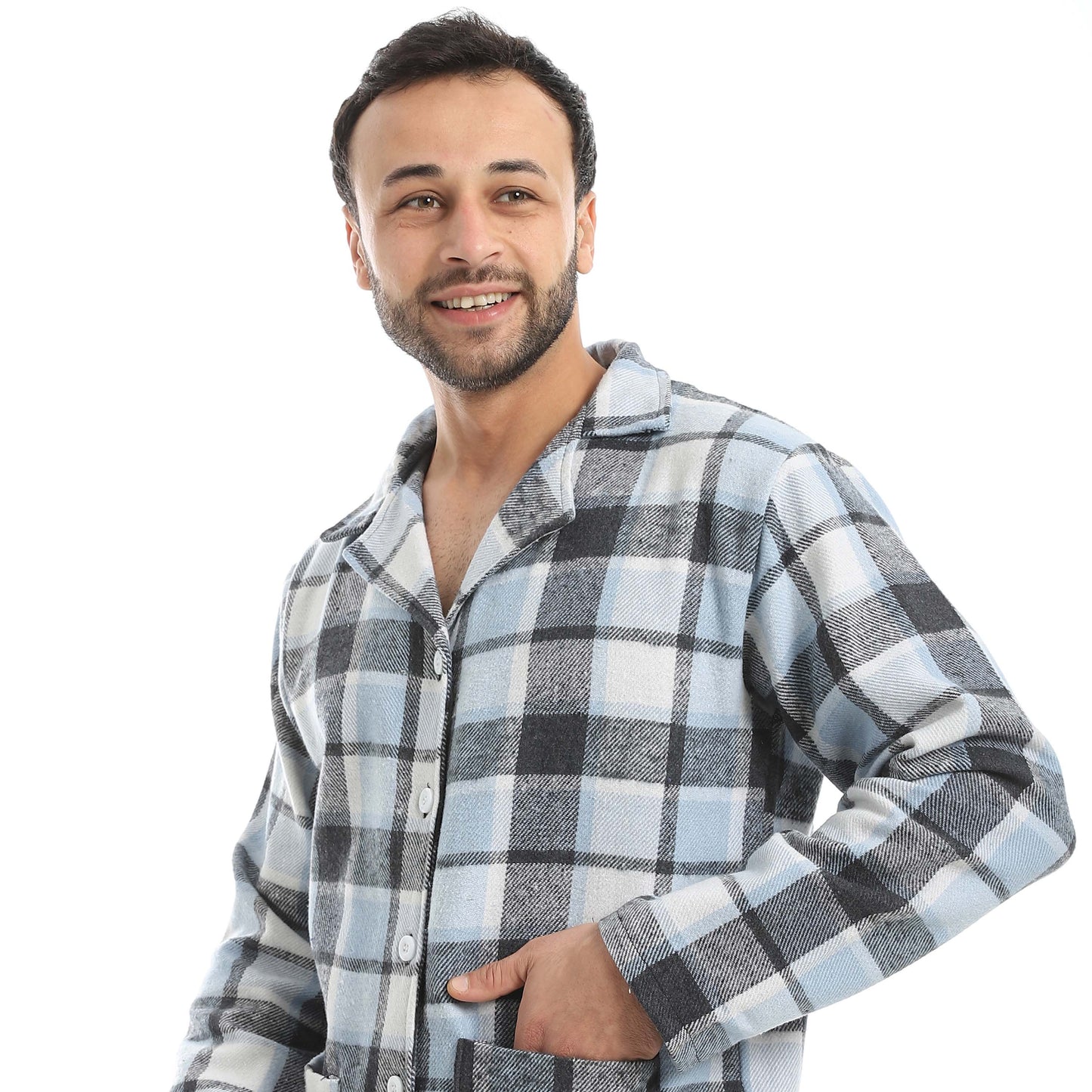 Blue Classic Checkered Pajama