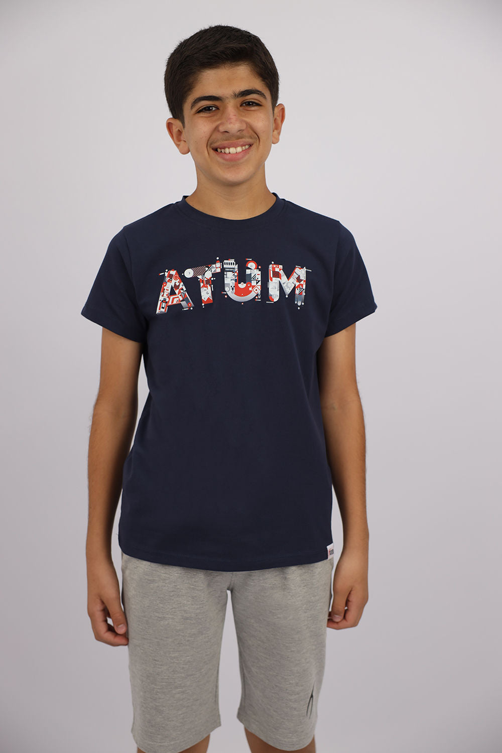 Atum Boy'S Short Sleeved Basic T-Shirt