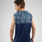 ATUM| Hi-Dri Cut-Off Men's Tank - Navy