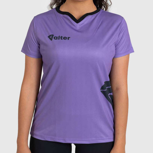 تي شيرت رياضي Alter Purple Dri-Fit للبنات