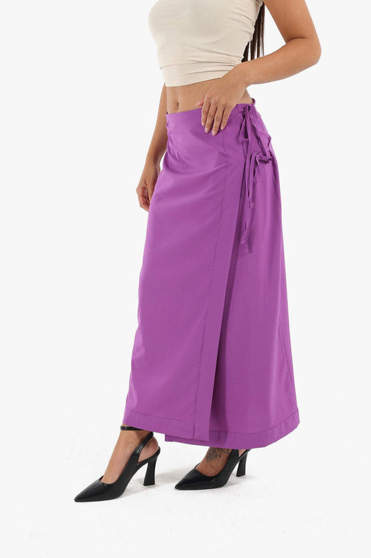 Carina Ankle Length Wrap Skirt