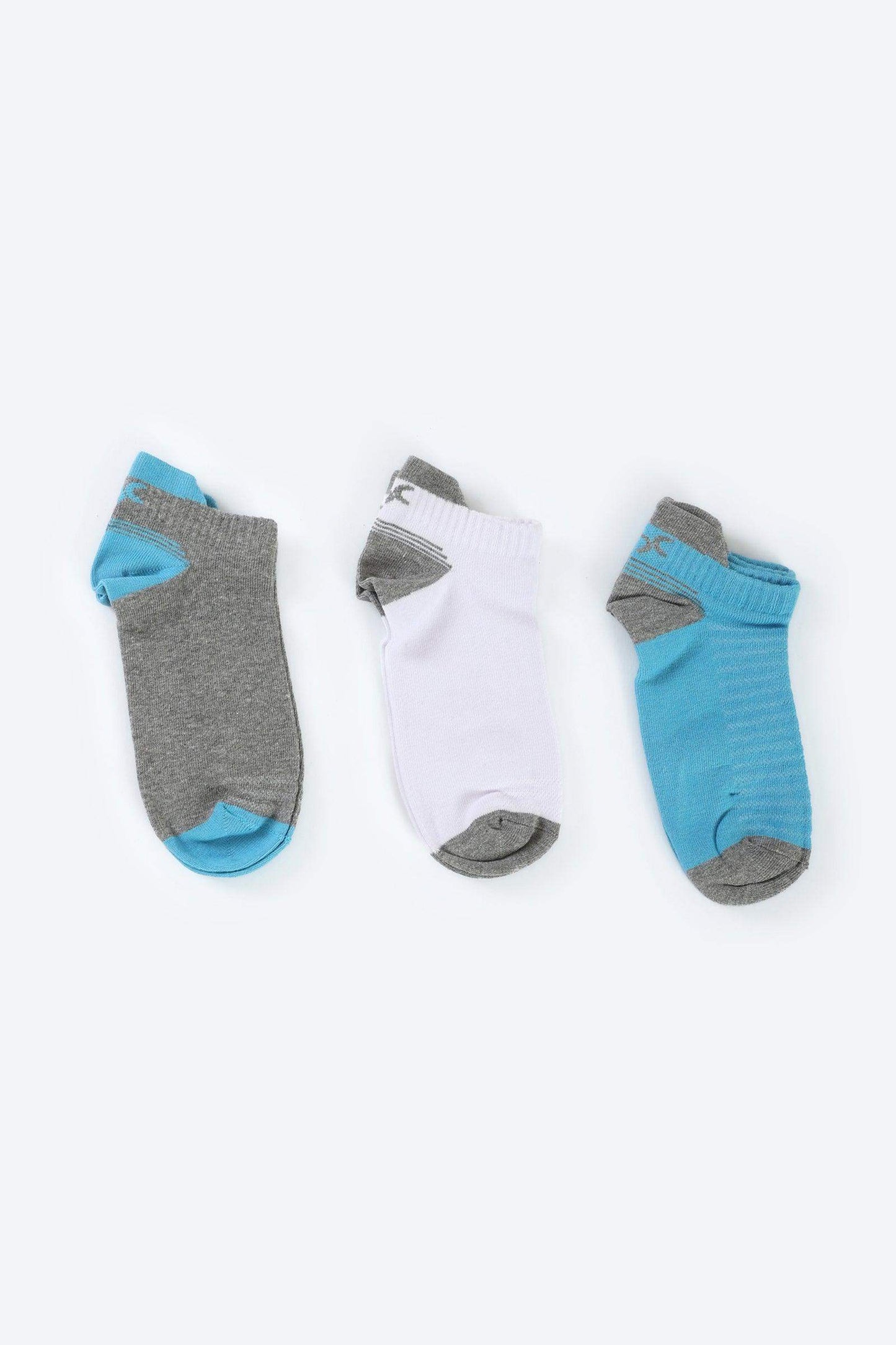 Carina 3 Pairs of Ankle Socks