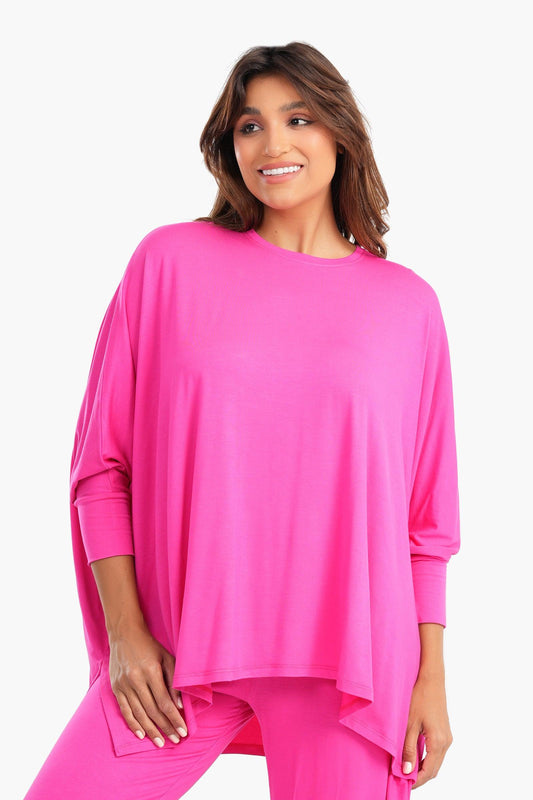 Asymmetrical Lounge Poncho