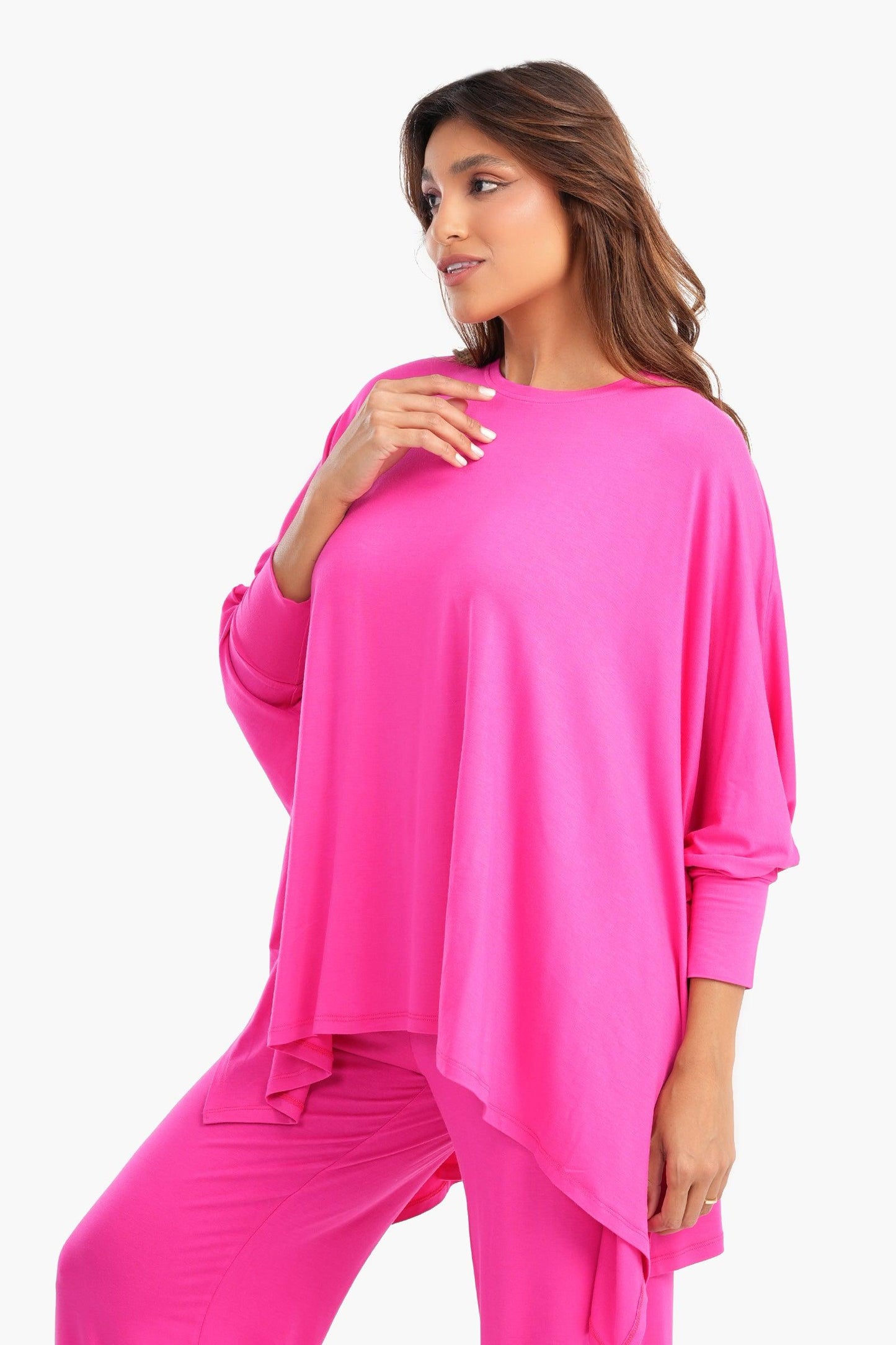 Asymmetrical Lounge Poncho