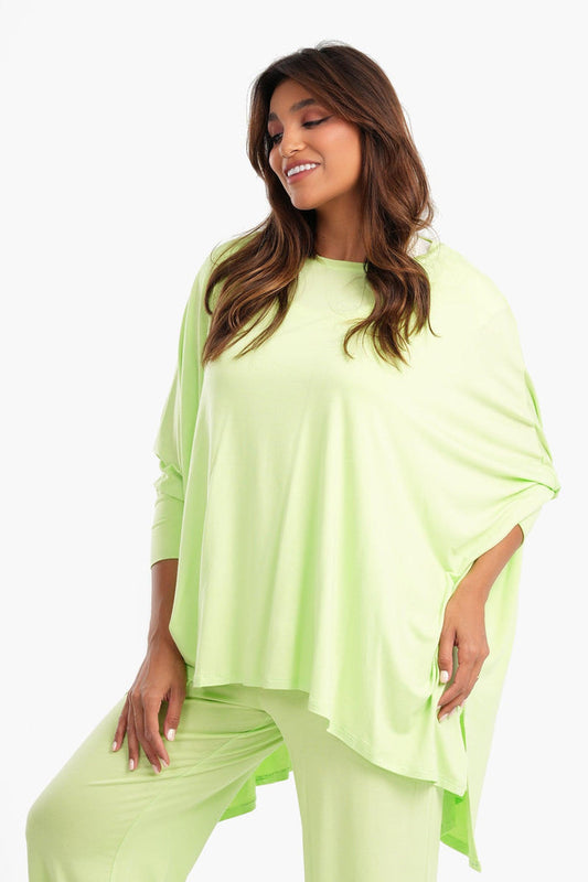 Carina Asymmetrical Lounge Poncho