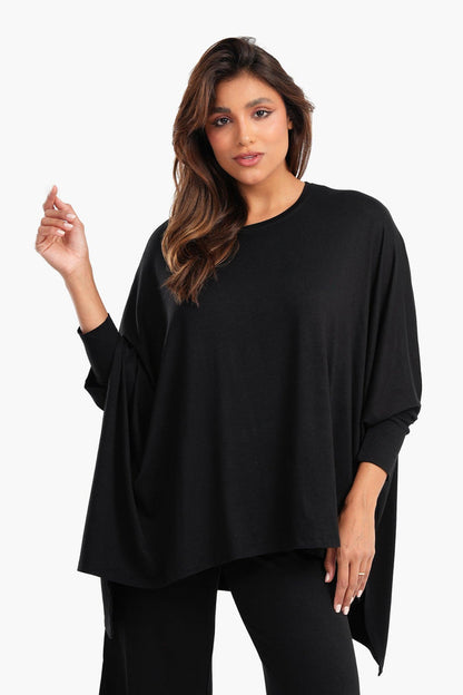 Carina Asymmetrical Lounge Poncho