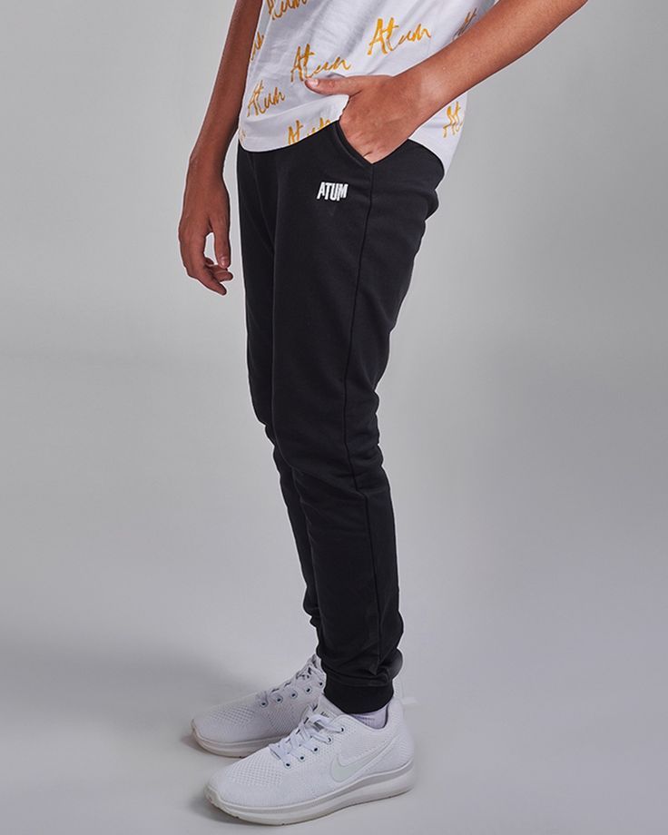 Sportive Sweatpants with Drawstring for Boys