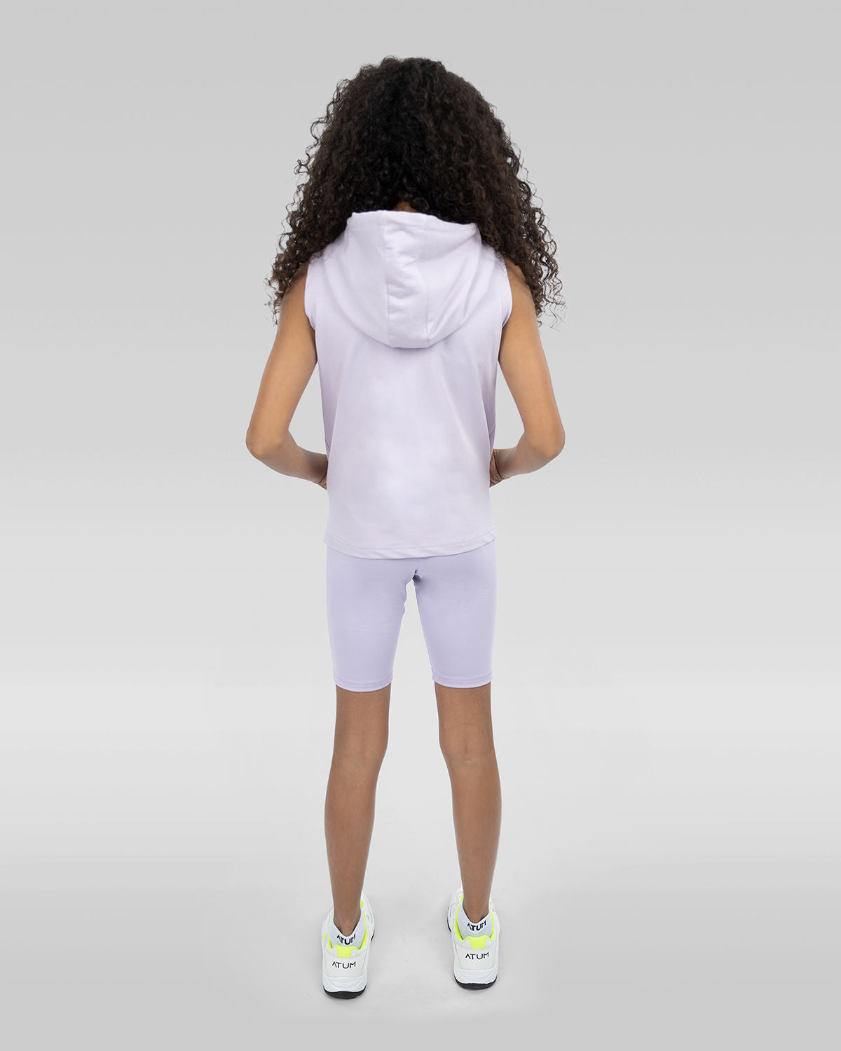 Simple and smooth girls hooded top - Atum Egypt #