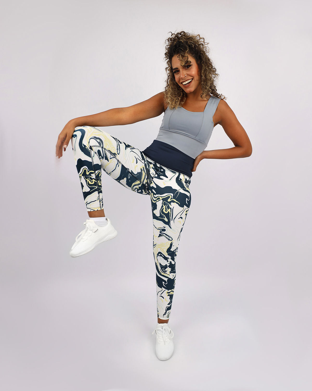 Blooming High Waist Leggings