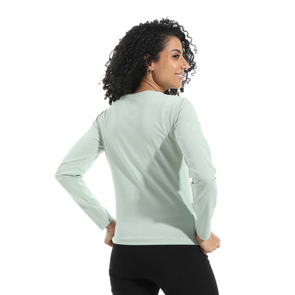 Single Lycra Wide Neck Basic Top