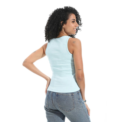 Sleeveless Derby Tank Top