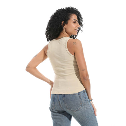 Sleeveless Derby Tank Top