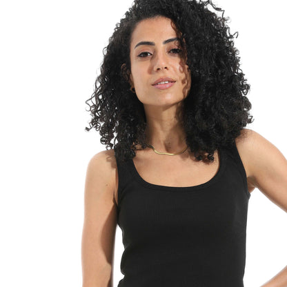 Sleeveless Derby Tank Top