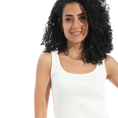 Sleeveless Derby Tank Top