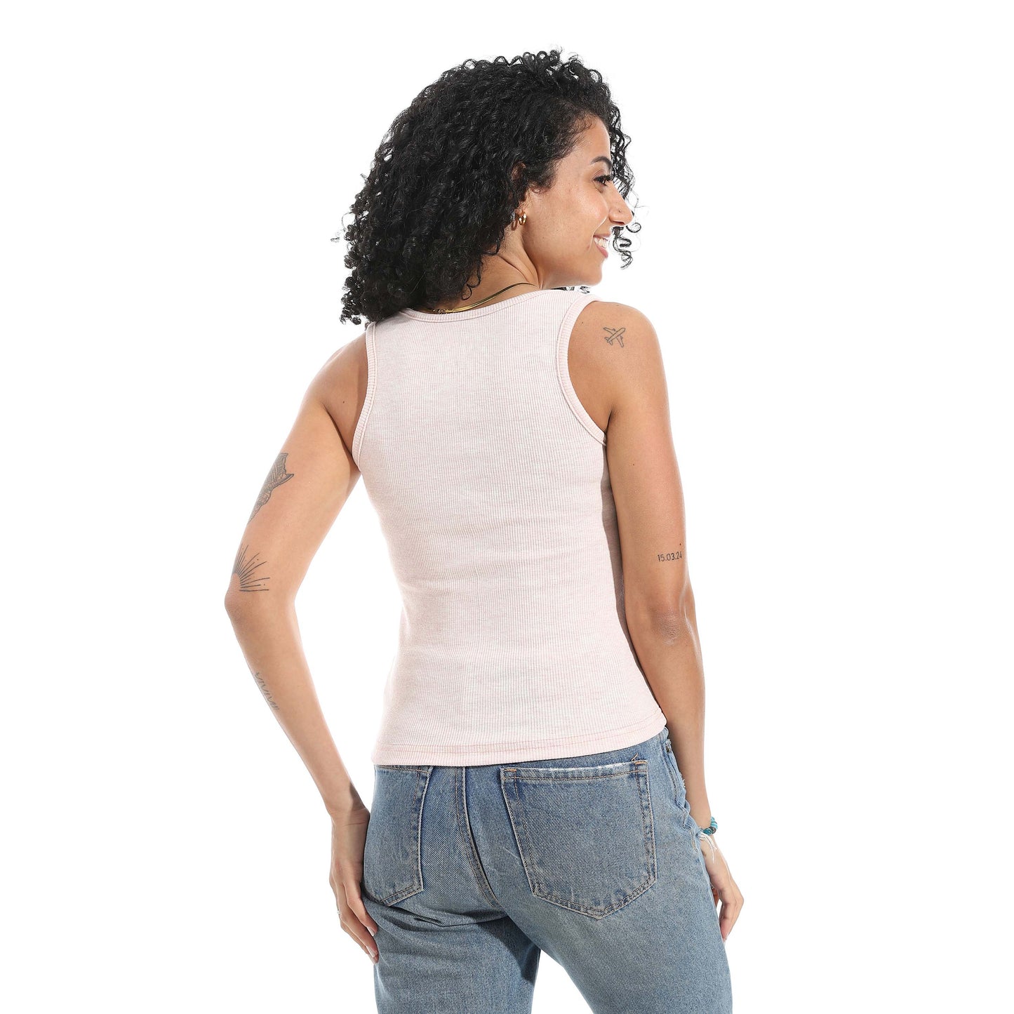 Sleeveless Derby Tank Top