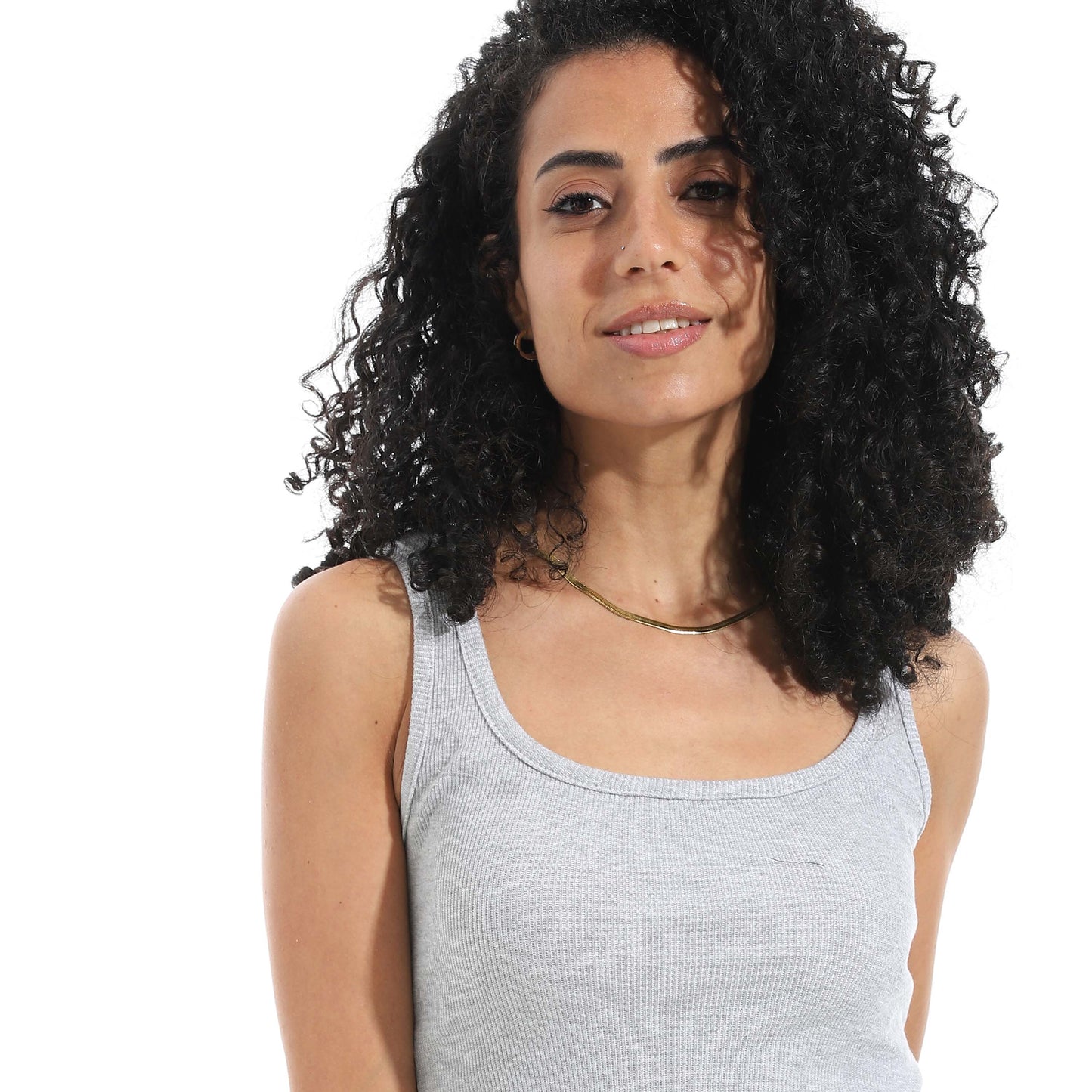 Sleeveless Derby Tank Top