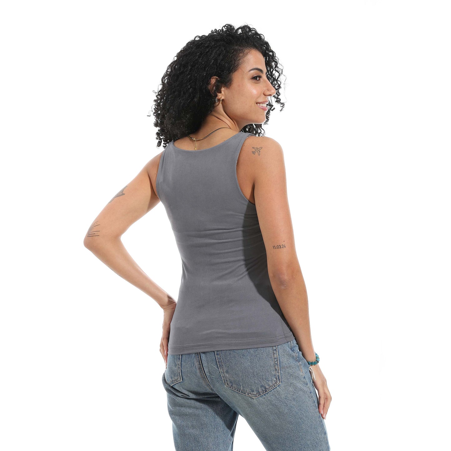 Thin Lining Tank Top