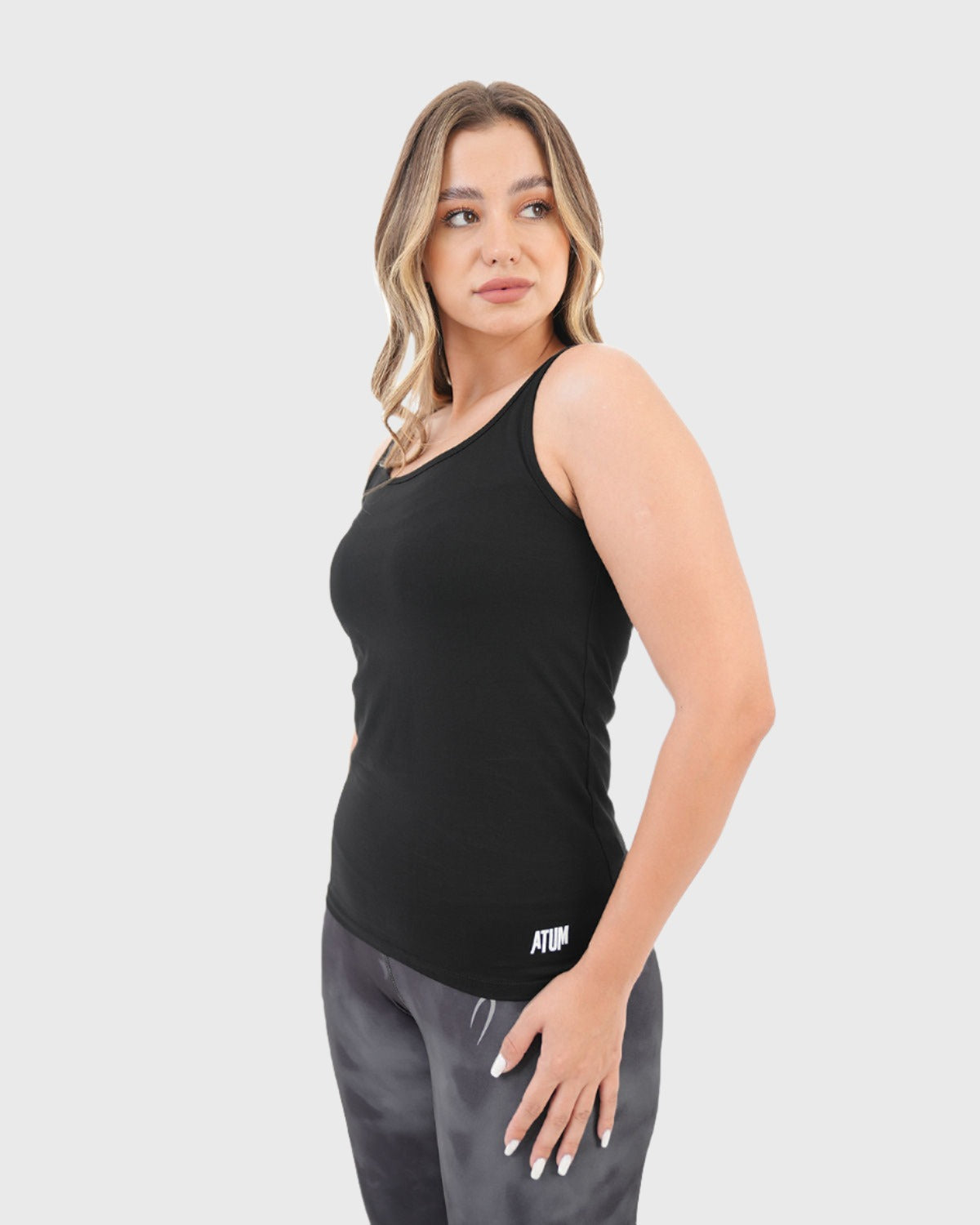 ATUM| Basic Women's Tank Top - Black