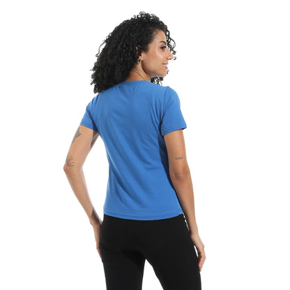 Half Sleeve Wide Neck Top