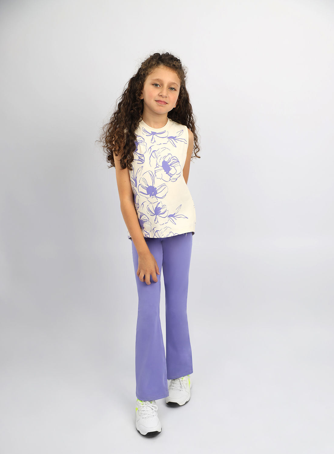 Atum Girl'S Basic Wide Leg Leggings